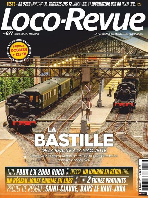 Détails du titre pour Loco-Revue par LR Presse - Disponible
